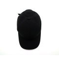 6 Panel Black Waterproof Sport Cap